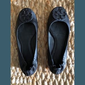 🖤TORY BURCH Minnie Travel Ballet Flats